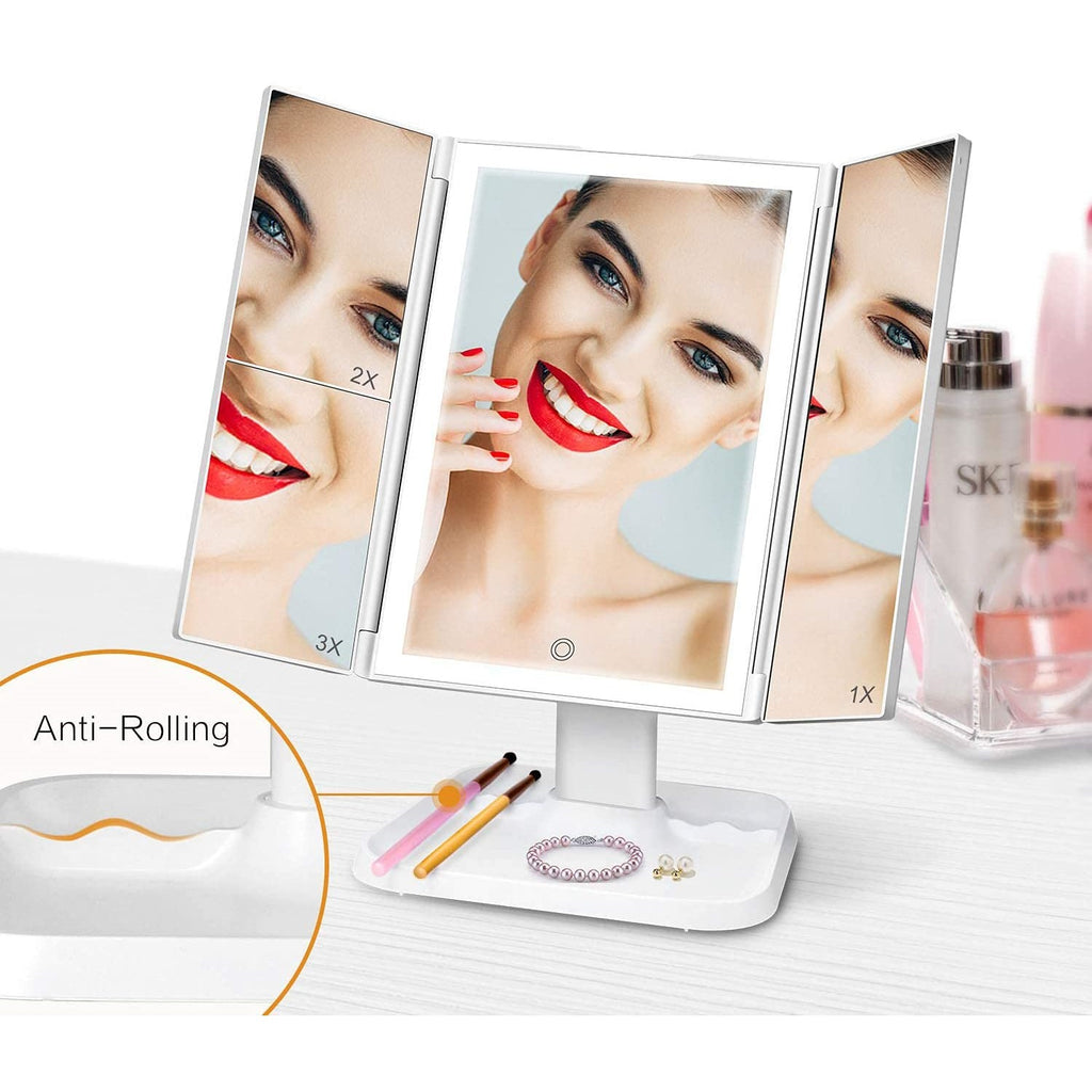 Styleberry High-Definition Trifold LED Makeup Vanity Mirror