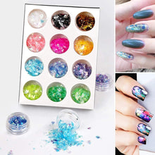 Load image into Gallery viewer, Styleberry 1440 PC Rhinestone and Foil Flakes Nail Art Kit