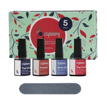 Load image into Gallery viewer, 5 Piece Nail Gel Essentials Kit