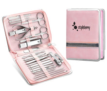 Load image into Gallery viewer, Styleberry 26 Piece Nail Kit in Foldable Zip Case | Styleberry-SA